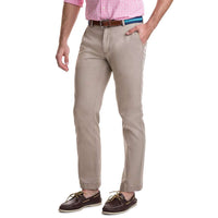 Stretch Breaker Pants in Khaki by Vineyard Vines - Country Club Prep