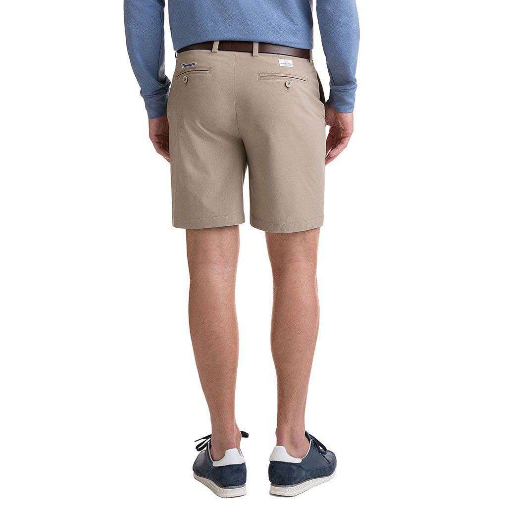 Vineyard Vines Inch Performance Breaker Shorts in Khaki