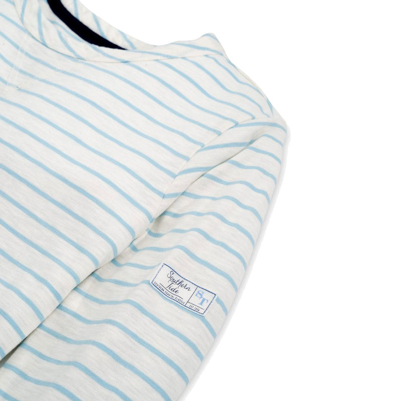 Kimmy Sun Farer Striped Crew Pullover by Southern Tide - Country Club Prep