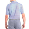 Kingston Striped Prep-Formance Jersey Polo by Johnnie-O - Country Club Prep