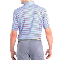 Kingston Striped Prep-Formance Jersey Polo by Johnnie-O - Country Club Prep