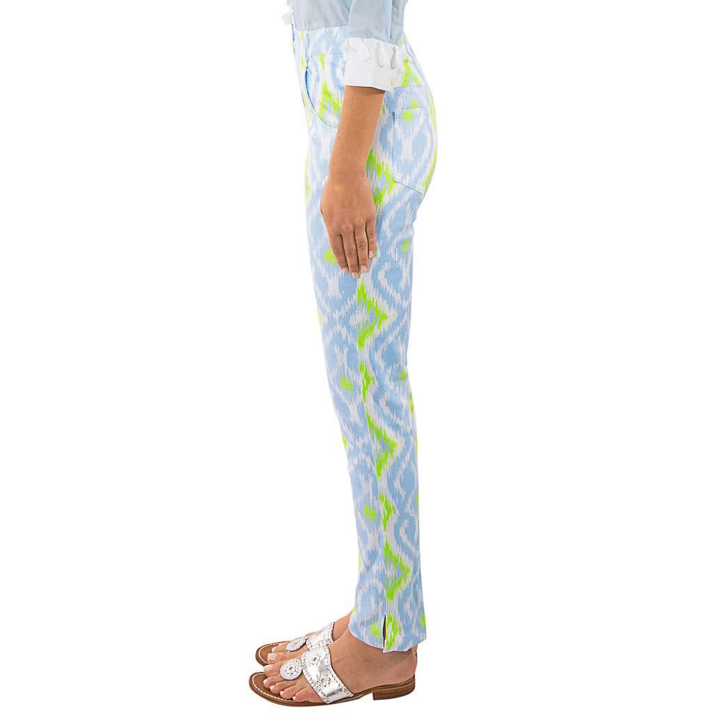 The GripeLess Cotton Spandex Jean by Gretchen Scott Designs - Country Club Prep