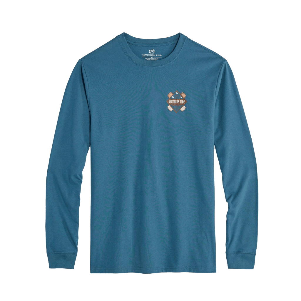 Know Your Prey Deer Long Sleeve Tee Shirt by Southern Tide - Country Club Prep