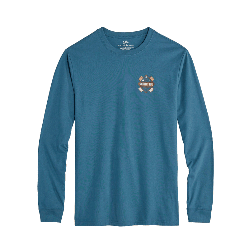 Know Your Prey Deer Long Sleeve Tee Shirt by Southern Tide - Country Club Prep