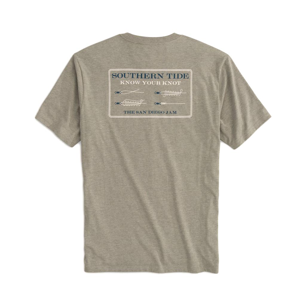 Know Your San Diego Jam Knot Tee Shirt by Southern Tide - Country Club Prep