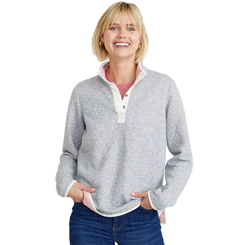 Lady Corbet Reversible Pullover by Marine Layer - Country Club Prep