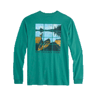 Lakeside View Long Sleeve Tee Shirt by Southern Tide - Country Club Prep