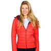 Landry Baffle Quilted Jacket in Flare and Navy by Barbour - Country Club Prep