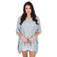 Isla Tunic in Macawl Me by Lauren James - Country Club Prep