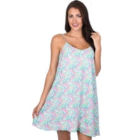 Lola Swing Dress in Macawl Me by Lauren James - Country Club Prep