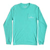 Crawfish Boil Long Sleeve Tee in Seafoam by Lauren James - Country Club Prep