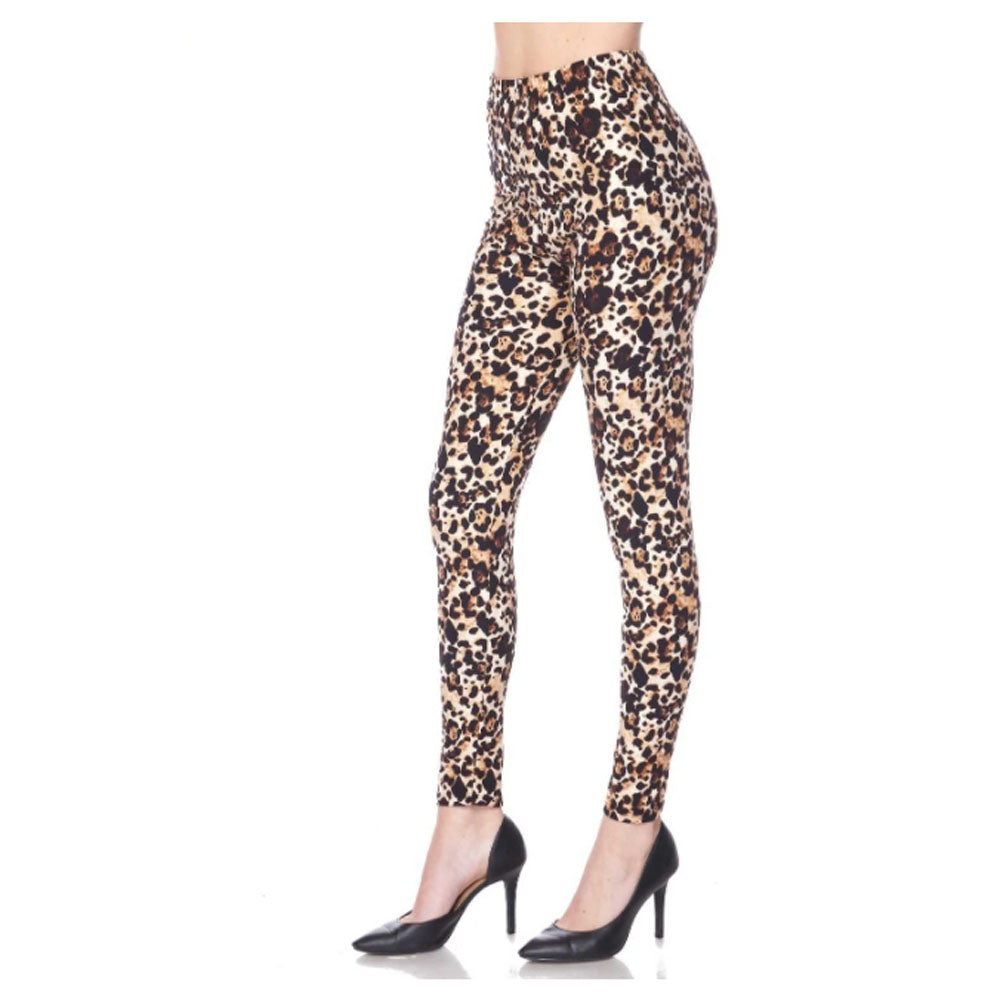 Lazy Leopard Leggings by Queens Designs - Country Club Prep