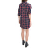 Alyssa Wintertime Spice Plaid Shirt Dress in Navy by Southern Tide - Country Club Prep