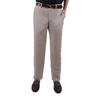 Linen Pants in Khaki by Country Club Prep - Country Club Prep