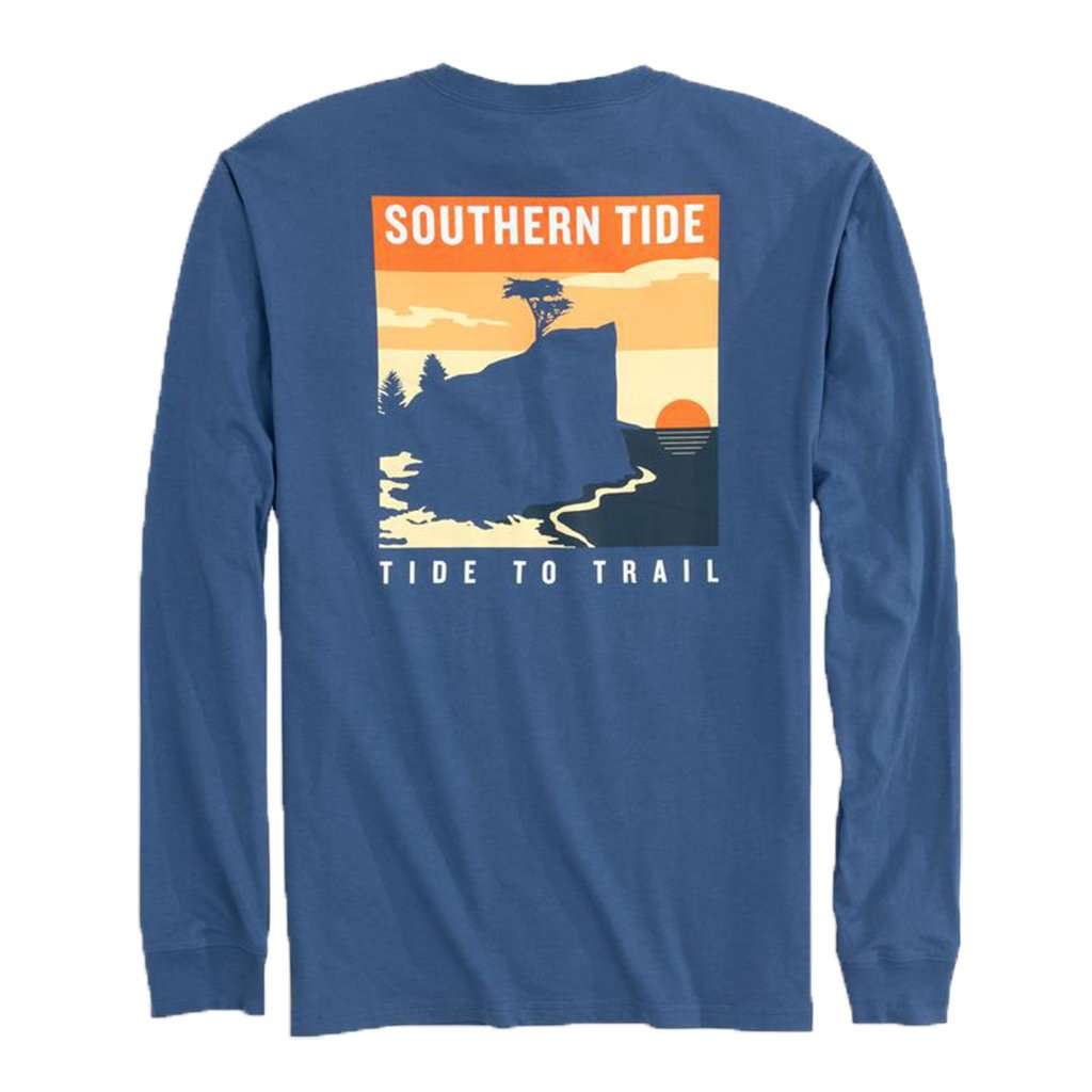 Long Sleeve Cliff Scene T-Shirt by Southern Tide - Country Club Prep