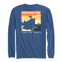 Long Sleeve Cliff Scene T-Shirt by Southern Tide - Country Club Prep