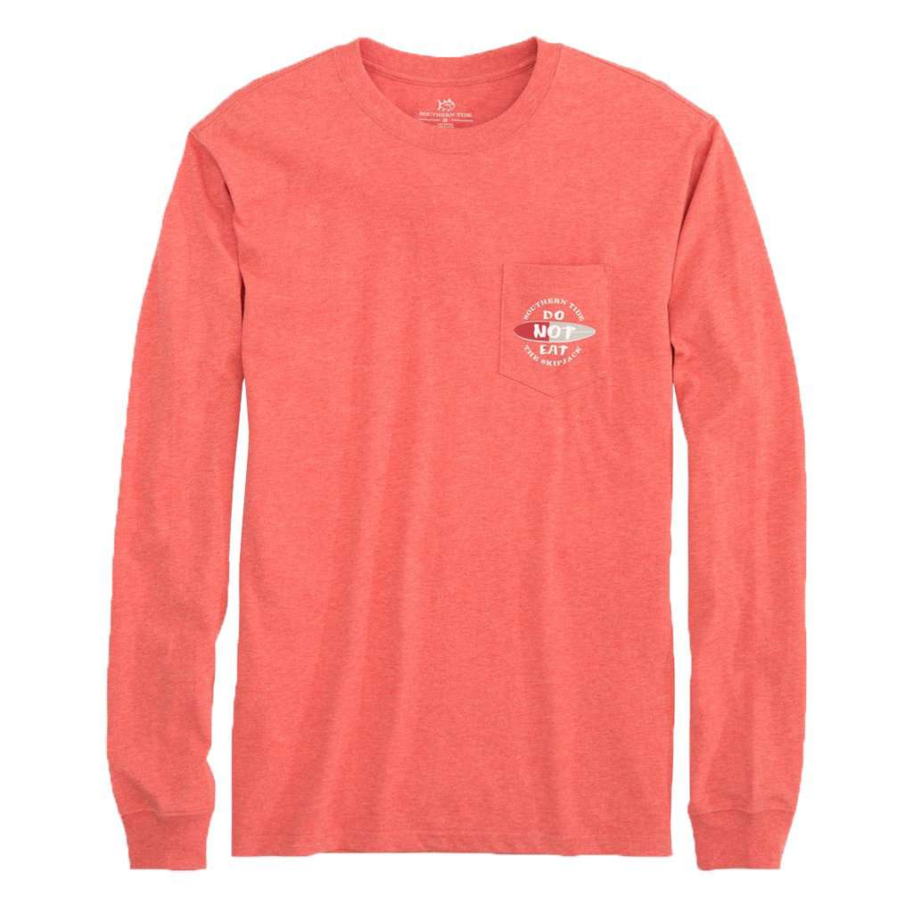 Long Sleeve Do Not Eat T-Shirt by Southern Tide - Country Club Prep