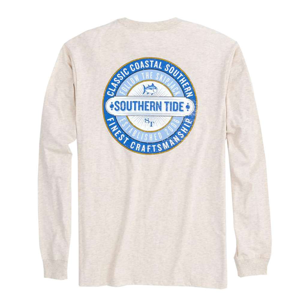 Long Sleeve Southern Label T-Shirt by Southern Tide - Country Club Prep