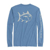 Long Sleeve Outline Skipjack T-Shirt by Southern Tide - Country Club Prep