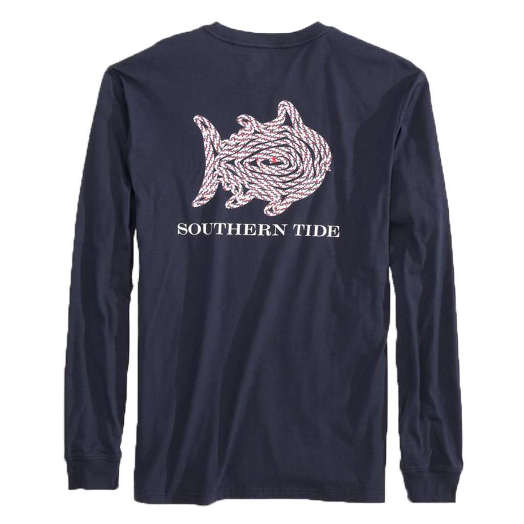 Long Sleeve Skipjack Rope T-Shirt by Southern Tide - Country Club Prep