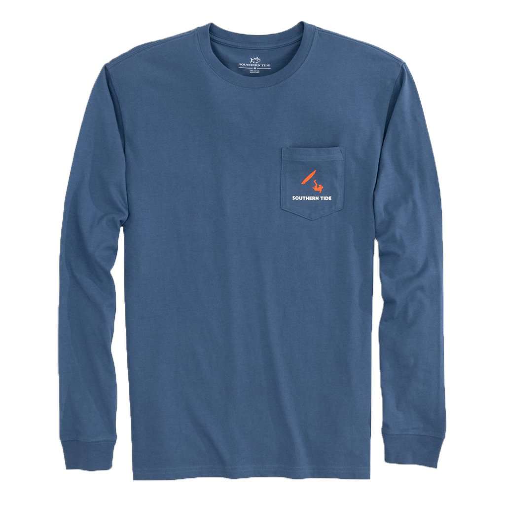 Long Sleeve Stand Up 101 T-Shirt by Southern Tide - Country Club Prep