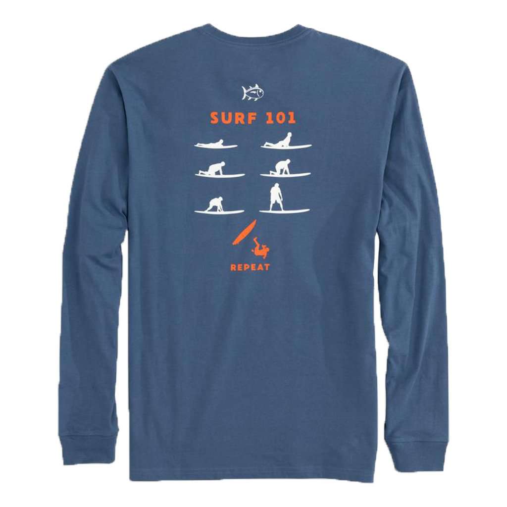 Long Sleeve Stand Up 101 T-Shirt by Southern Tide - Country Club Prep