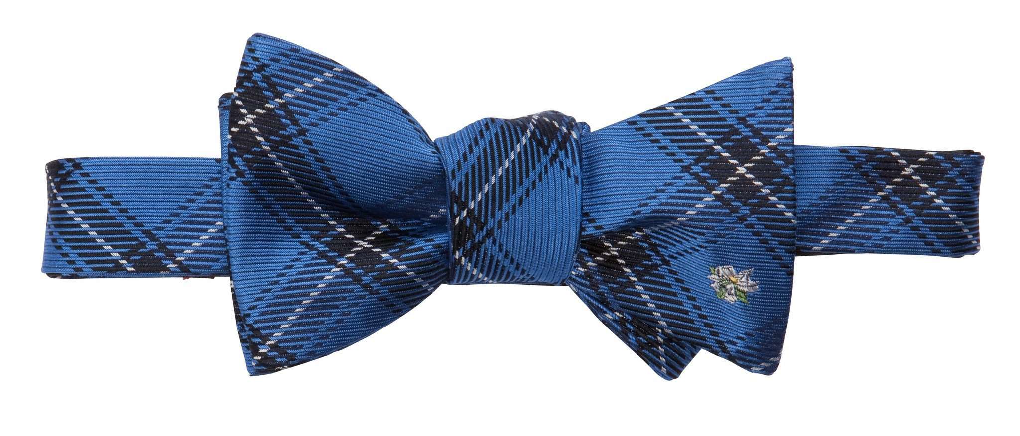 Magnolia Bow Tie in Blue by Southern Proper - Country Club Prep