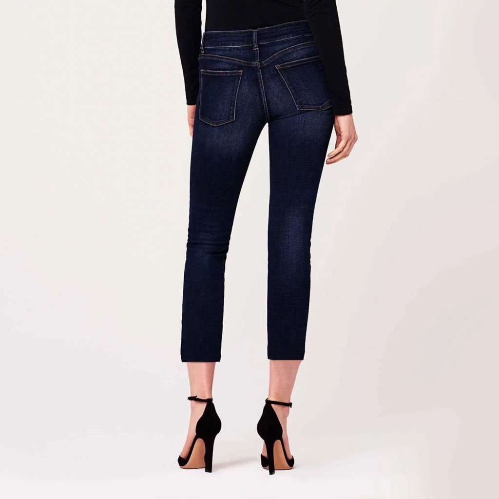 Mara Instasculpt Straight Ankle Jean in Dundee Wash by DL1961 - Country Club Prep