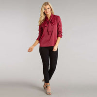 Margo Silk Tie Top by Lauren James - Country Club Prep