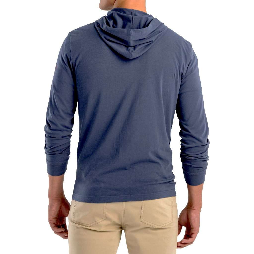 Eller Long Sleeve Hooded T-Shirt by Johnnie-O - Country Club Prep