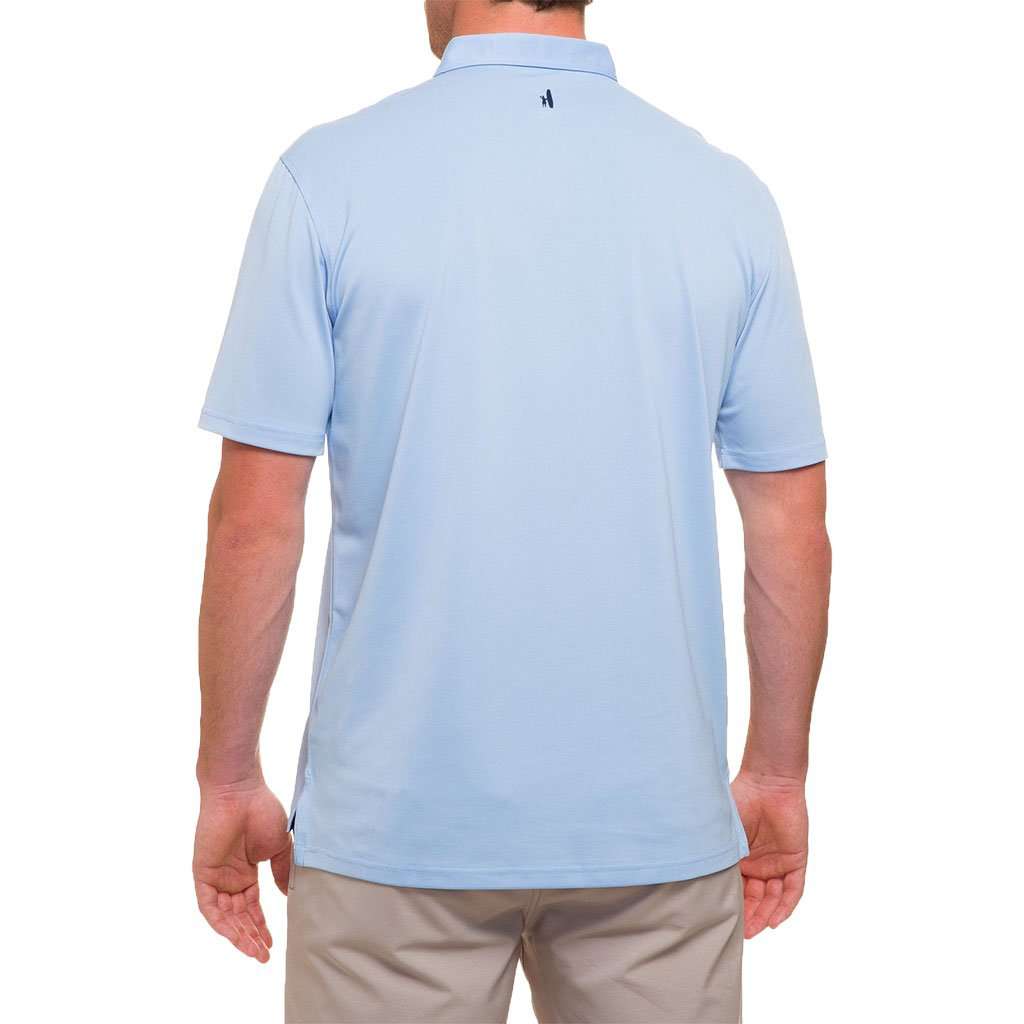 Mashie Prep-Formance Polo in Gulf Blue by Johnnie-O - Country Club Prep