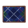 McLeod Tartan Plaid Needlepoint Credit Card Wallet by Smathers & Branson - Country Club Prep