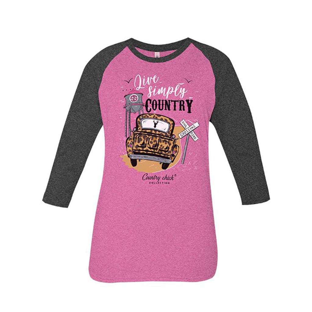 Long Sleeve Country Tee by Simply Southern - Country Club Prep