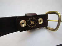 Cannon's Point Single Shotgun Shell Belt in Brown Leather by Over Under Clothing - Country Club Prep