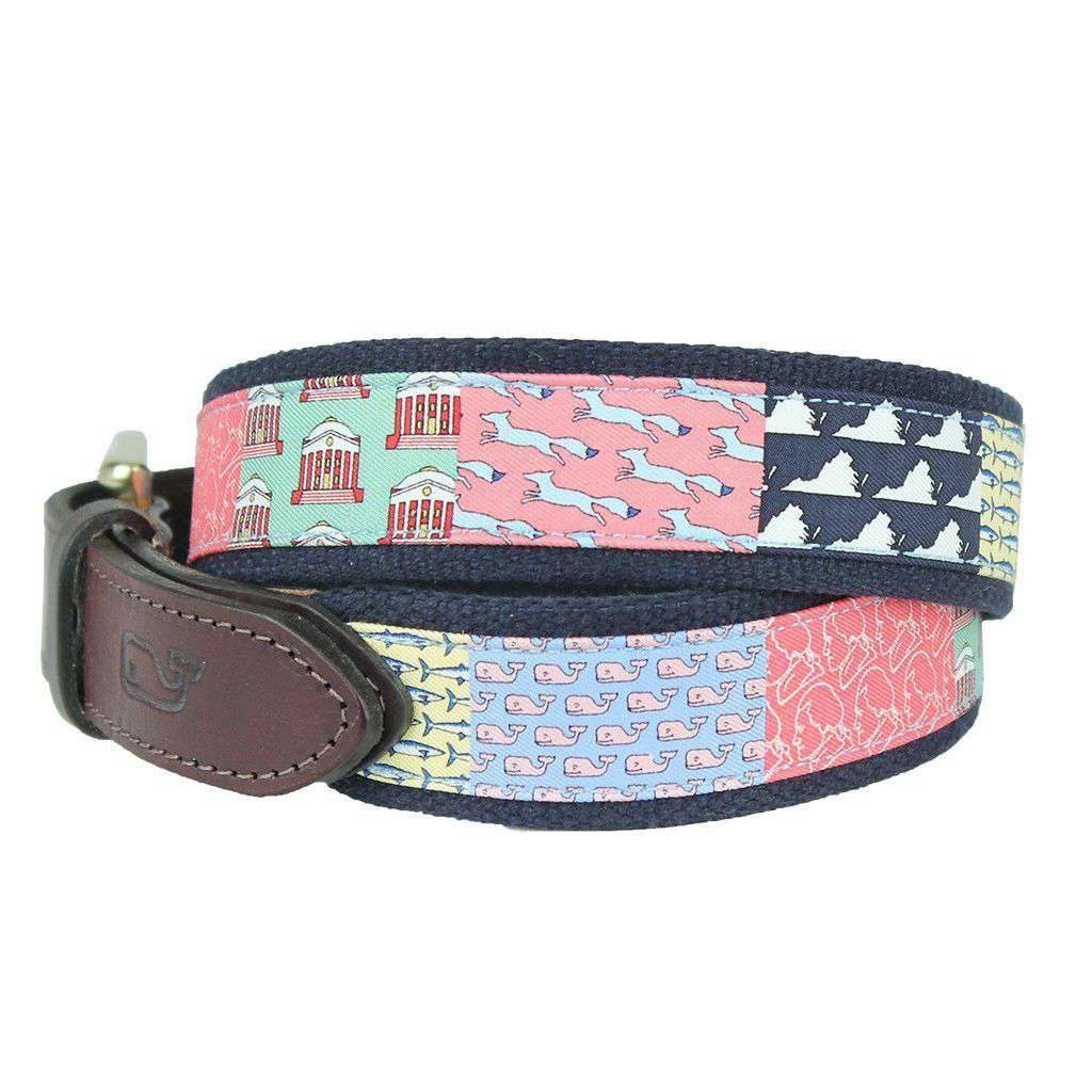 Custom Charlottesville Canvas Belt by Vineyard Vines - Country Club Prep