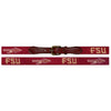 Florida State Needlepoint Belt in Garnet by Smathers & Branson - Country Club Prep