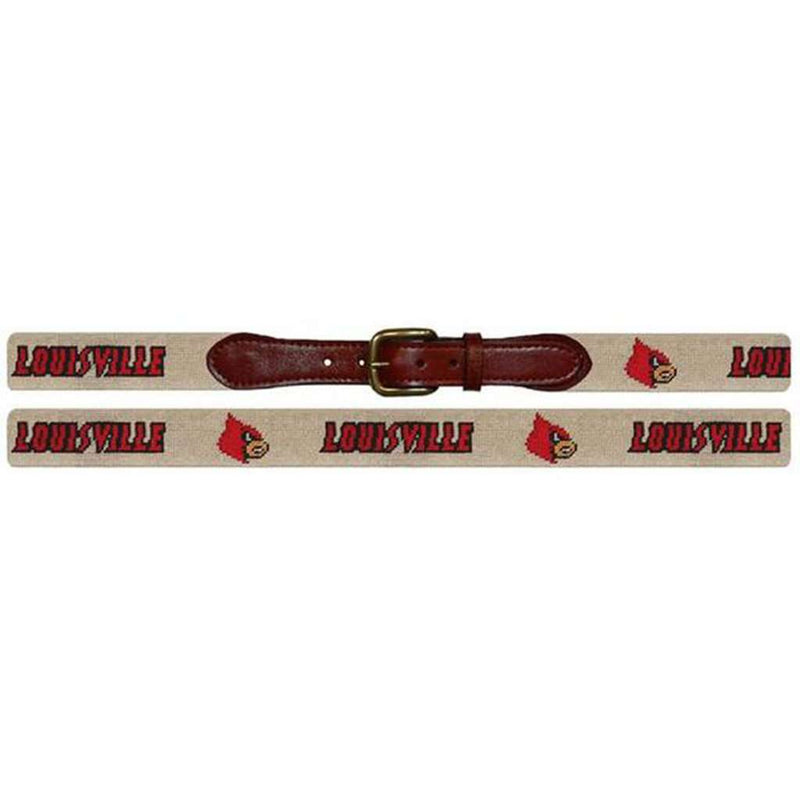 Smathers and Branson Louisville Needlepoint Belt in Beige – Country Club  Prep