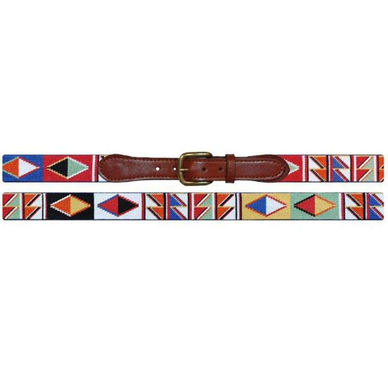 Maasai Needlepoint Belt by Smathers & Branson - Country Club Prep