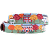 New England Fall Scene Needlepoint Belt by Smathers & Branson - Country Club Prep