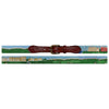 Old Course Scene Needlepoint Belt in Multi by Smathers & Branson - Country Club Prep