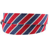 Patriotic Stripe Needlepoint Belt by Smathers & Branson - Country Club Prep