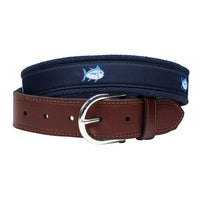 Skipjack Ribbon Belt in True Navy by Southern Tide - Country Club Prep