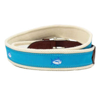 Skipjack Ribbon Belt in Turquoise by Southern Tide - Country Club Prep