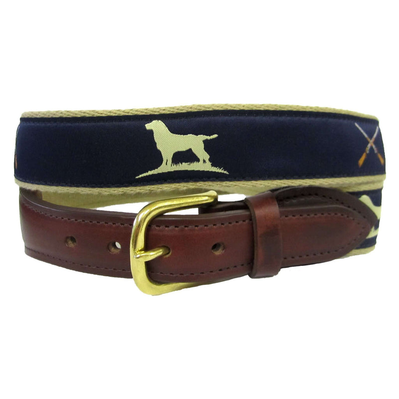 The Essentials Ribbon Belt in Navy by Over Under Clothing - Country Club Prep