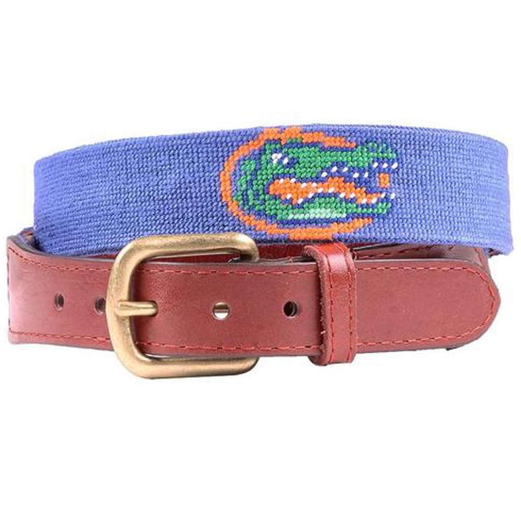 University of Florida Needlepoint Belt by Smathers & Branson - Country Club Prep