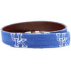 University of Kentucky Needlepoint Belt in Blue by Smathers & Branson - Country Club Prep