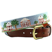 University of Virginia Custom Lawn Belt in Light Blue by Smathers & Branson - Country Club Prep