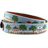 University of Virginia Custom Lawn Belt in Light Blue by Smathers & Branson - Country Club Prep