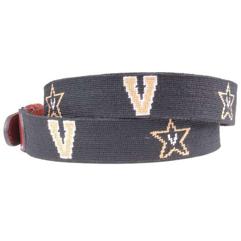 Smathers & Branson Vanderbilt University Needlepoint Belt Country