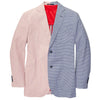 Gentleman's Jacket in Red Stripe and Blue Gingham by Southern Proper - Country Club Prep